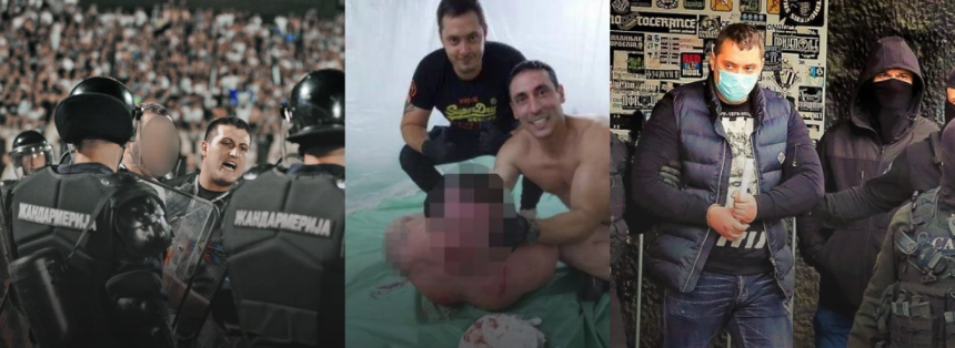 „Черно-бялата мафия“: как ултрасите на Партизан се превърнаха в кървава престъпна организация с връзки до върха на властта